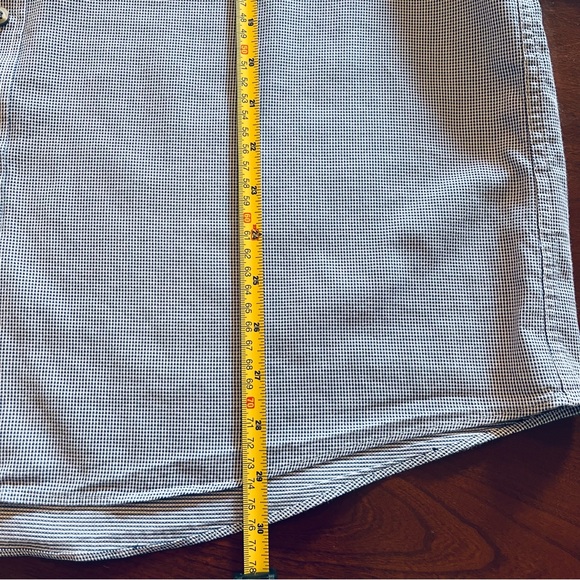 Michael MICHAEL KORS Blue Check XL Button Down Dress Shirt EUC - Picture 8 of 9